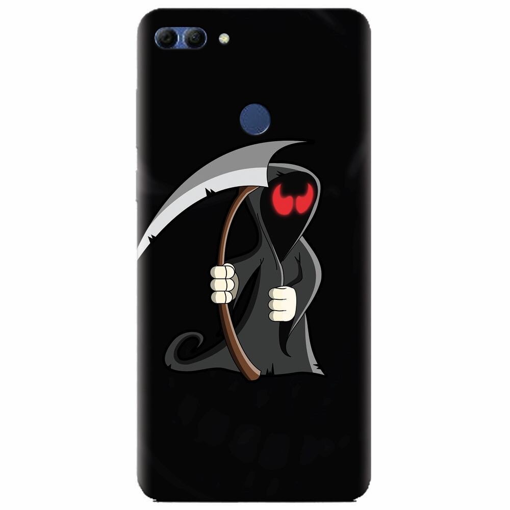 Husa silicon pentru Huawei Y9 2018, Grim Reaper