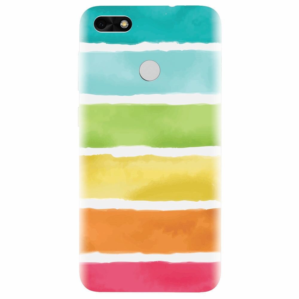 Husa silicon pentru Huawei P9 Lite mini, Watercolors