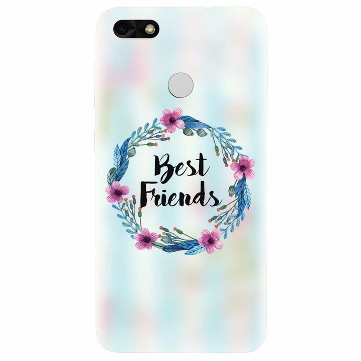 Силиконов кейс за Huawei P9 Lite mini, Best Friends 001