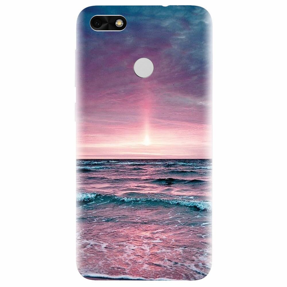 Husa silicon pentru Huawei Y6 Pro 2017, Calm Sea