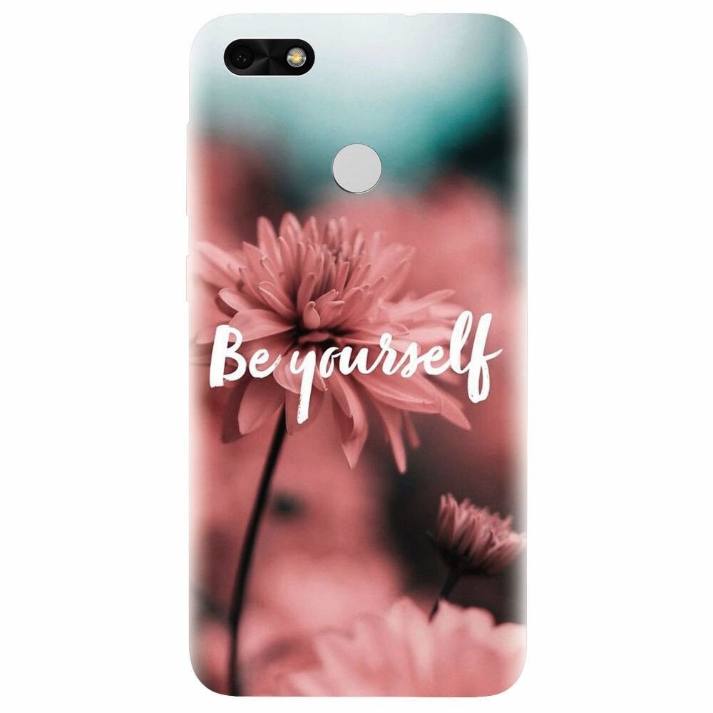 Husa silicon pentru Huawei Y6 Pro 2017, Be Yourself