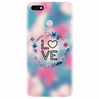 Husa silicon pentru Huawei P9 Lite, Love 001 Husa silicon pentru Huawei P9 Lite, Love 001