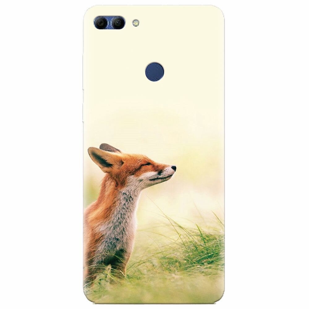 Husa silicon pentru Huawei Y9 2018, Fox Scenting Breeze