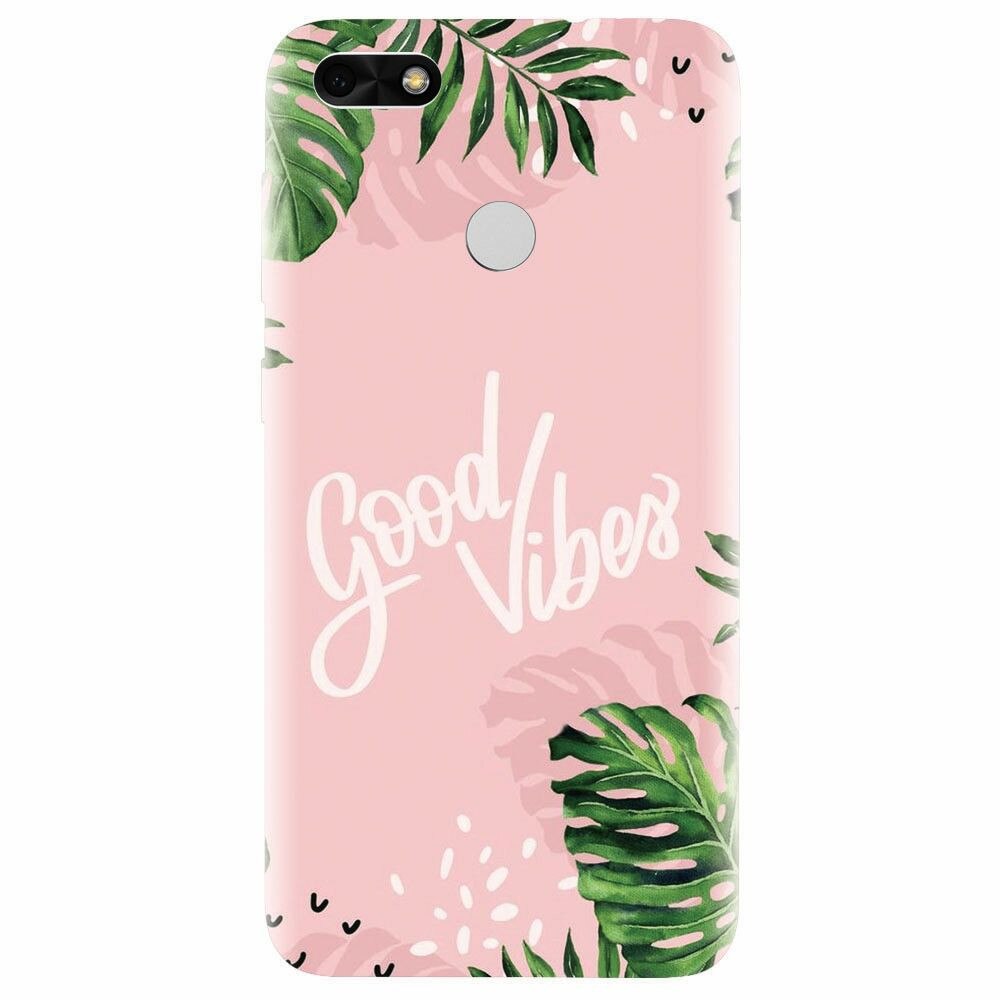 Husa silicon pentru Huawei P9 Lite, Good Vibes