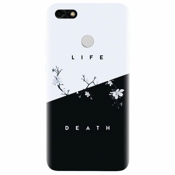 Husa silicon pentru Huawei Y6 Pro 2017, Life Vs Death Husa silicon pentru Huawei Y6 Pro 2017, Life Vs Death