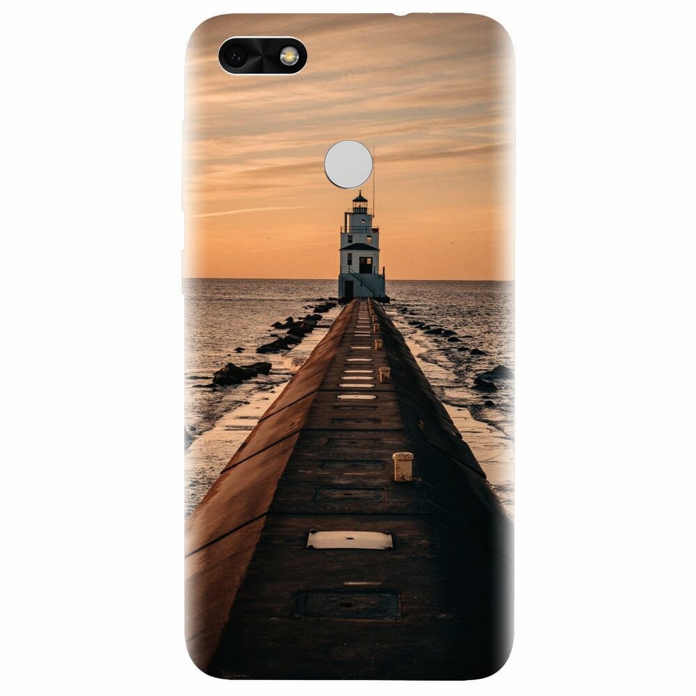 Husa silicon pentru Huawei P9 Lite mini, Dawn Dusk