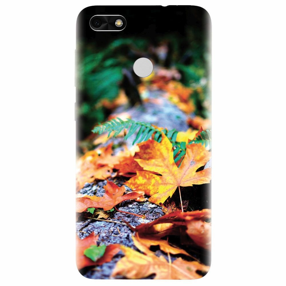 Husa silicon pentru Huawei P9 Lite, Autumn Leaves