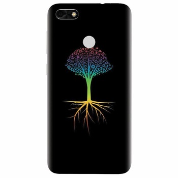 Husa silicon pentru Huawei P9 Lite, Tree 001 Husa silicon pentru Huawei P9 Lite, Tree 001