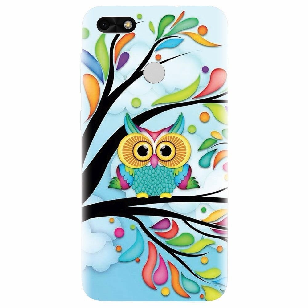 Husa silicon pentru Huawei P9 Lite mini, Owl 101