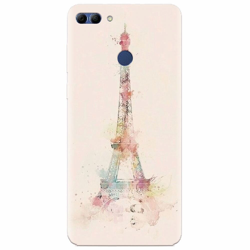 Husa silicon pentru Huawei Y9 2018, Eiffel Tower 001
