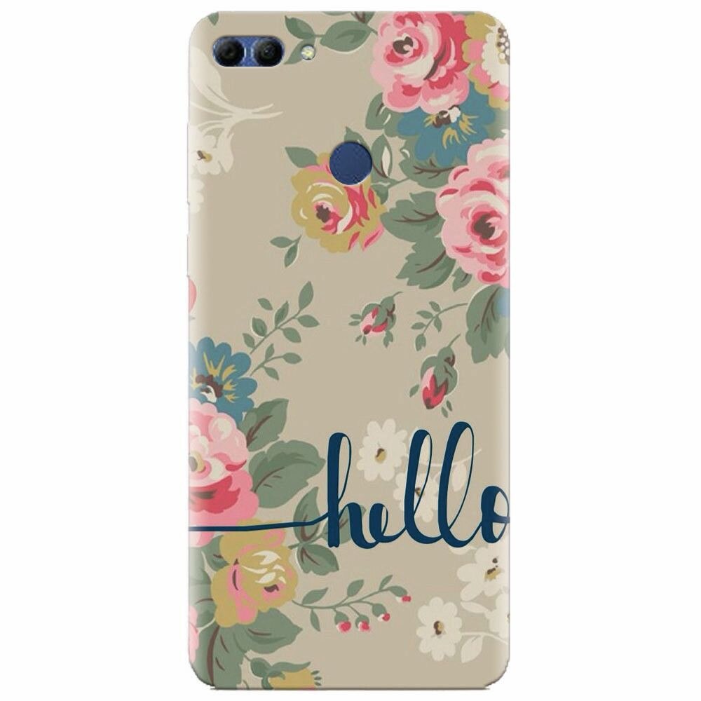 Husa silicon pentru Huawei Y9 2018, Cute Flower Phone