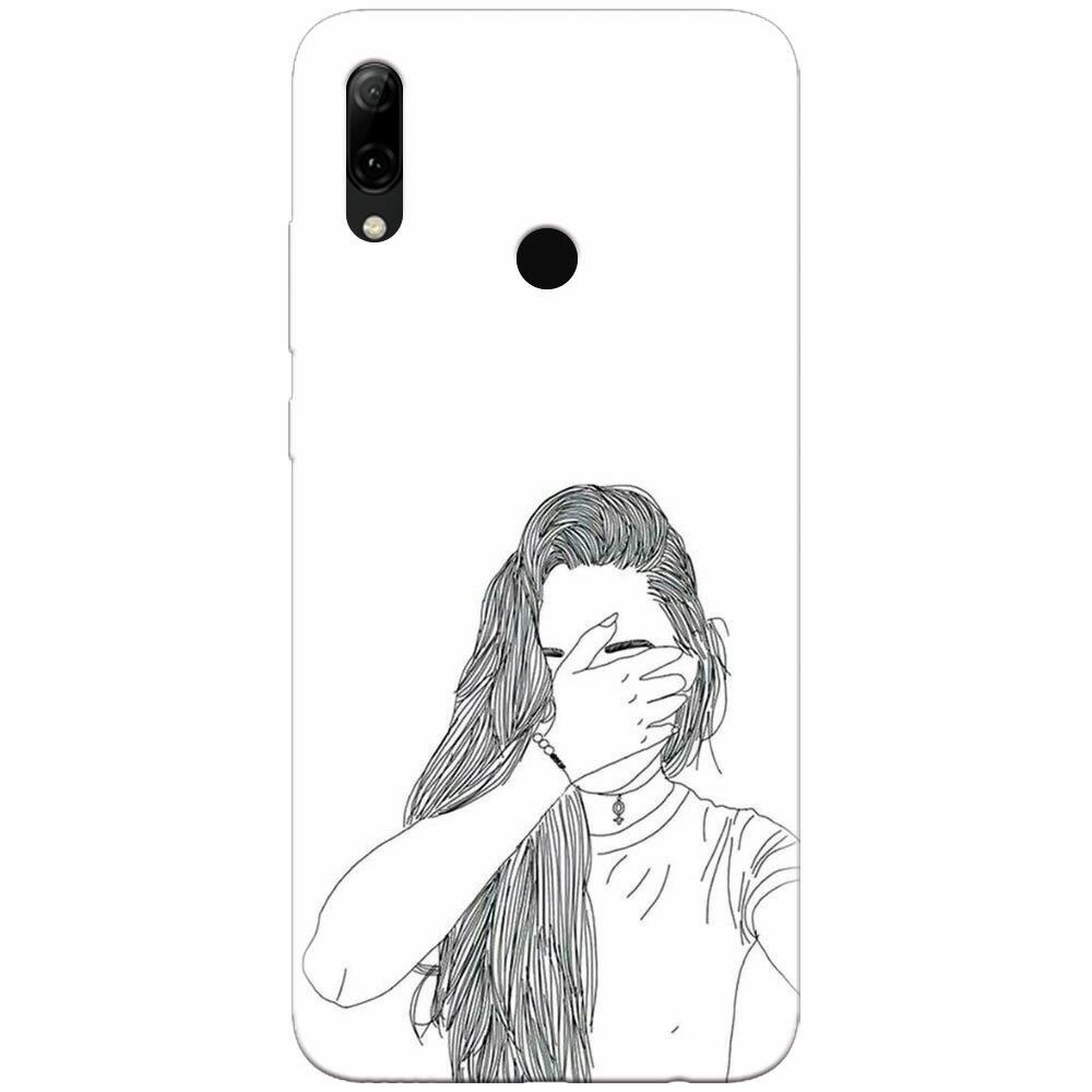 Husa silicon pentru Huawei P Smart 2019, Dont Look