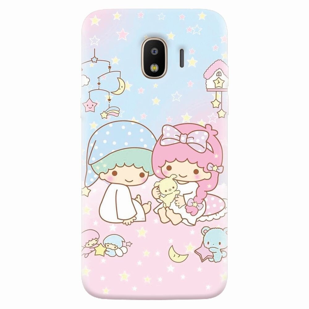 Husa silicon pentru Samsung Galaxy J2 2018, Little Twins
