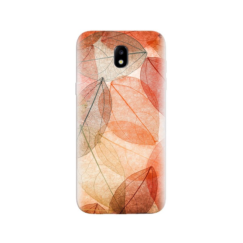 Husa Samsung J5 2017 Autumn Leaves Transparent Abstract