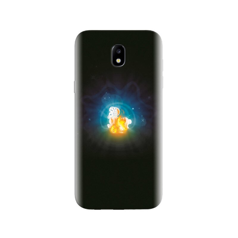 Husa Samsung J5 2017 Aries Zodiac With Blue Background