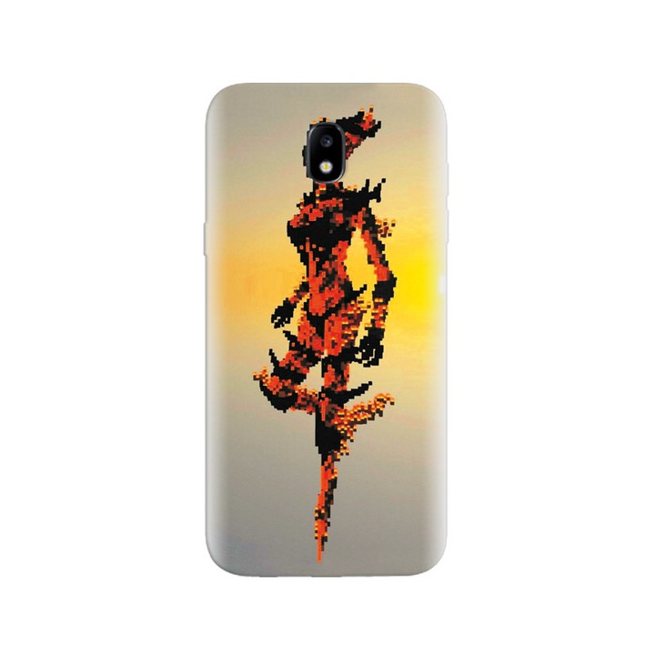 Силиконов капак, съвместим с модел Samsung Galaxy J5 2017 - Animation Art Of Girl High Quality