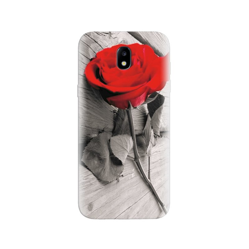 Husa Samsung J5 2017 Black And White Rose