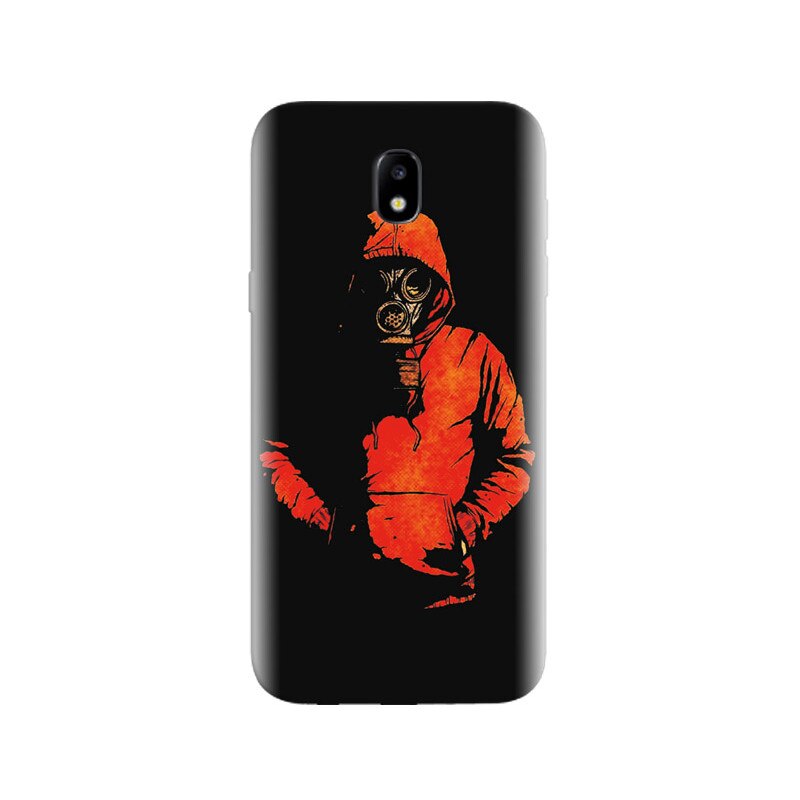 Husa Samsung J5 2017 Black And Orange Man Cools