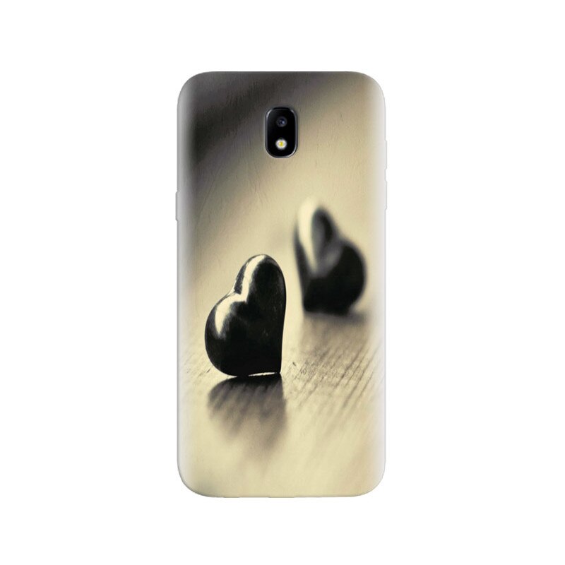 Husa Samsung J5 2017 Black And White Hearts