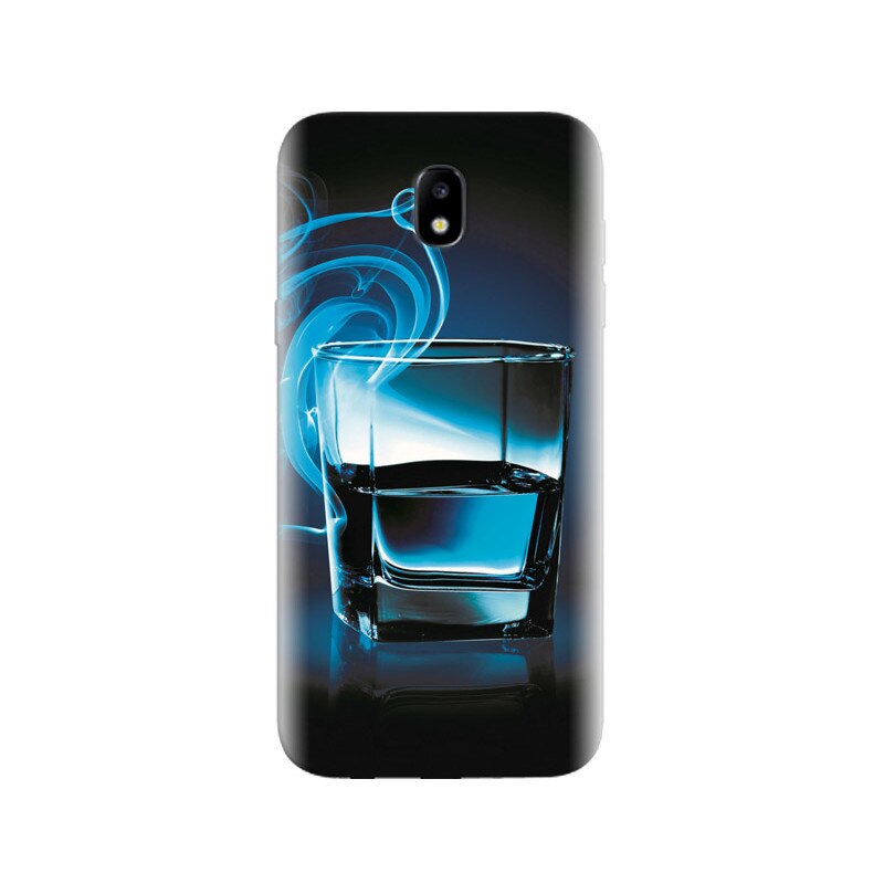 Husa Samsung j3 2017 Blue Abstract High Quality Hqs Gallery
