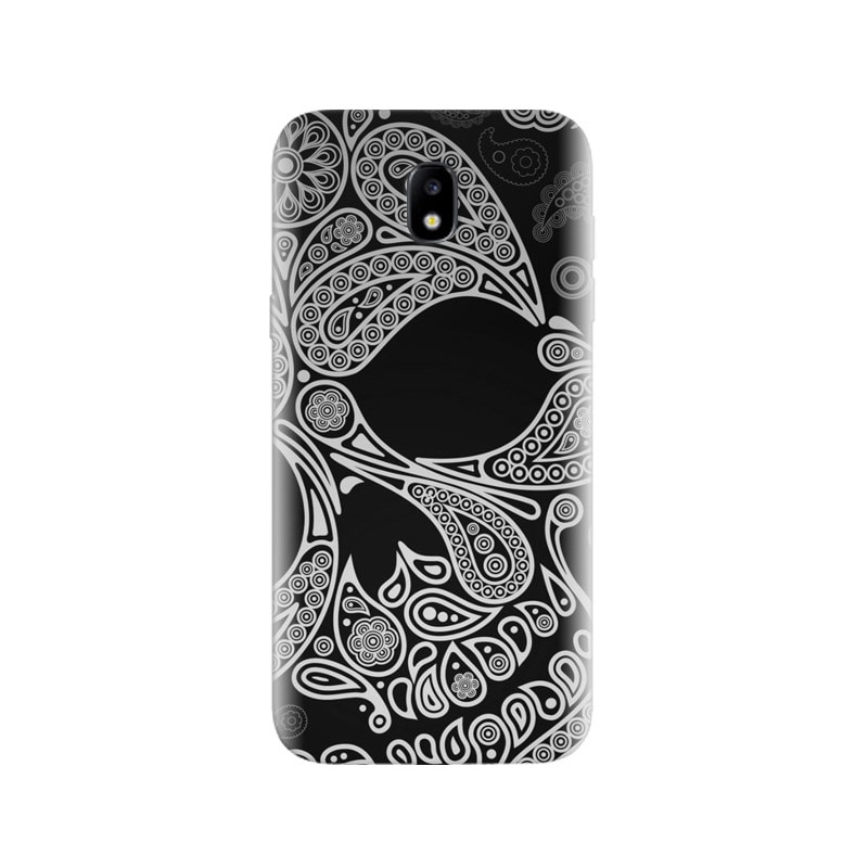 Husa Samsung J5 2017 Black Skull