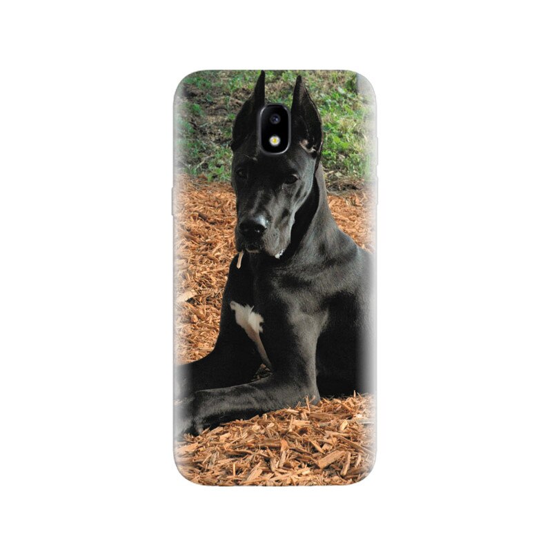 Husa Samsung J5 2017 Black German Dog 640 X 1136s