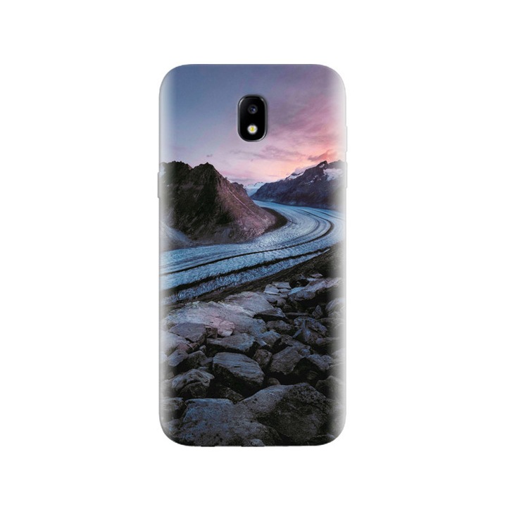 Силиконов кейс съвместим с Samsung Galaxy J5 2017 - модел Bettmeralp Switzerland 8k Z6