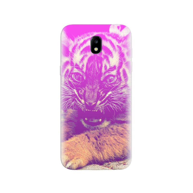 Husa Samsung j3 2017 Crazy Cat