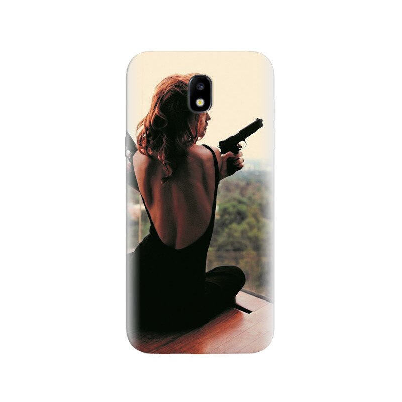 Husa Samsung J5 2017 Dangerous Girl With Gun High Resolutions