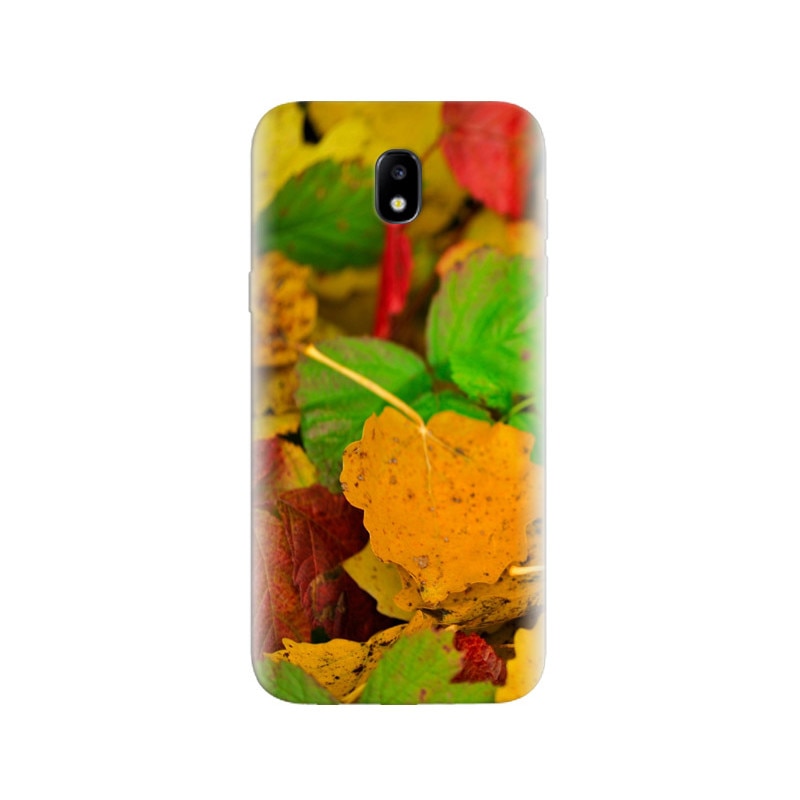 Husa Samsung j3 2017 Color Purple Leaves Autumn