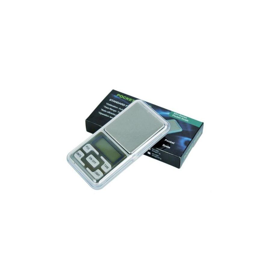 Cantar pentru Bijuterii, maxim 100 g, minim 0.01 g, Afisaj digital LCD, Gri