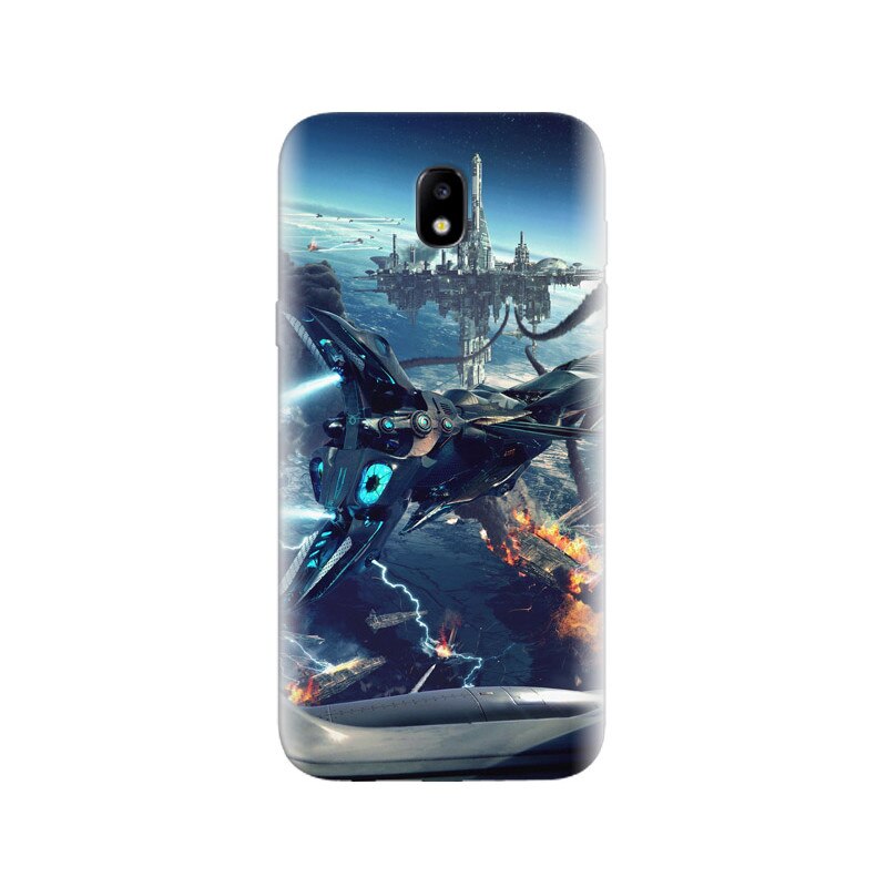 Husa Samsung J5 2017 Fantasy Spaceship Floating City