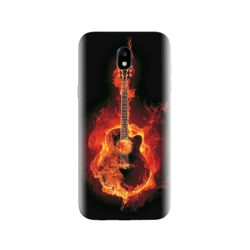 Husa Samsung j3 2017 Fire Guitar Backgrounds