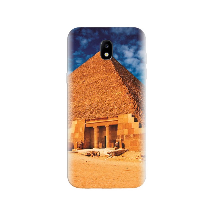 A Samsung Galaxy J5 2017 telefonnal kompatibilis szilikon borítás – nagyfelbontású iPhone-ok egyiptomi piramis modellje