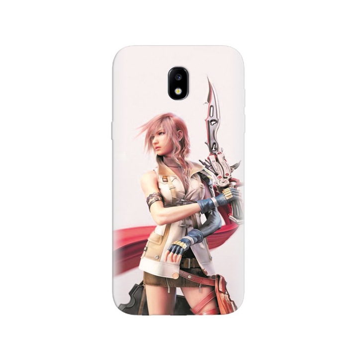 Силиконов кейс, съвместим с Samsung Galaxy J3 2017 - модел Hot Cartoon Girl