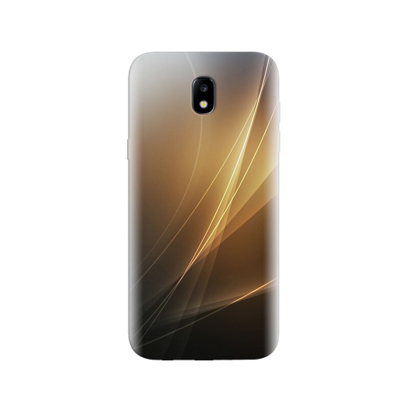 Husa Samsung J5 2017 Abstract Golden Light Lines