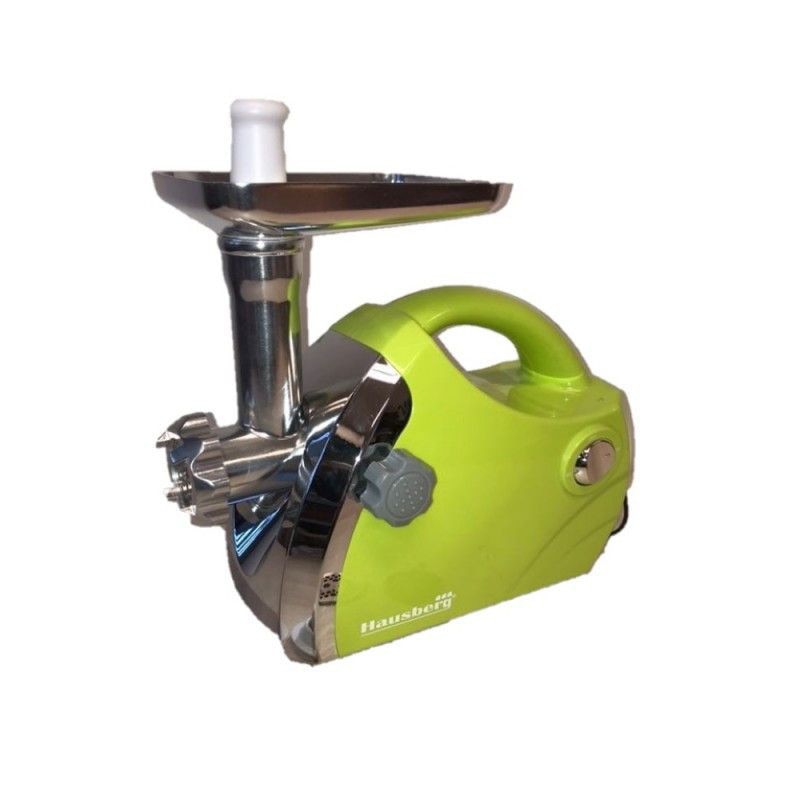Masina Electrica Tocat Carne Hausberg, accesoriu Carnati,1800 W, 1 Kg/min, 3 Site
