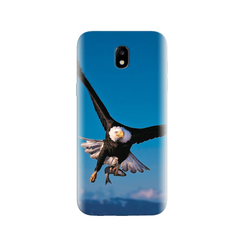 Husa Samsung J5 2017 Beautiful Bird Eagle Fly High In Sky Background