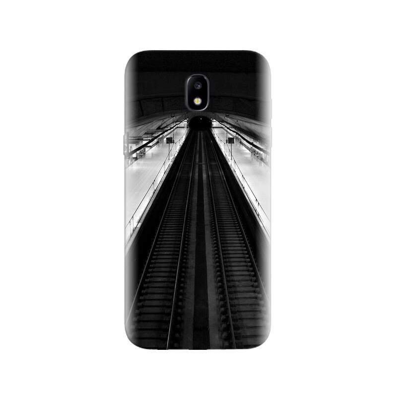 Husa Samsung J5 2017 Madrid Subway Black And White Top View