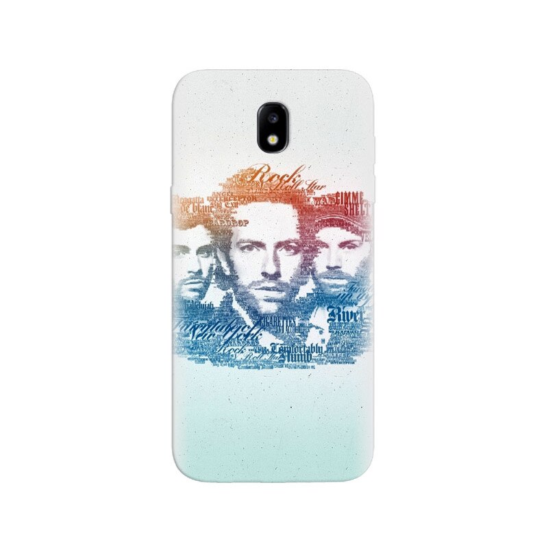 Husa Samsung J5 2017 Coldplay Faces Music Band Typography