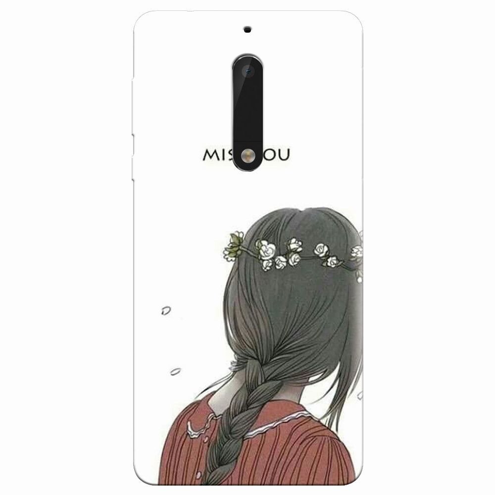 Husa silicon pentru Nokia 5, Miss You