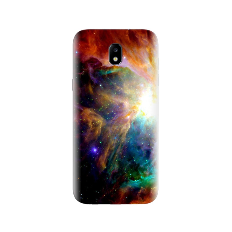 Husa Samsung j3 2017 Colorful Galaxy Clouds Stars Nebulae