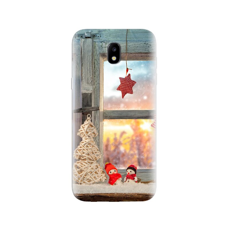 Husa Samsung J5 2017 Christmas Tree Lantern Stars