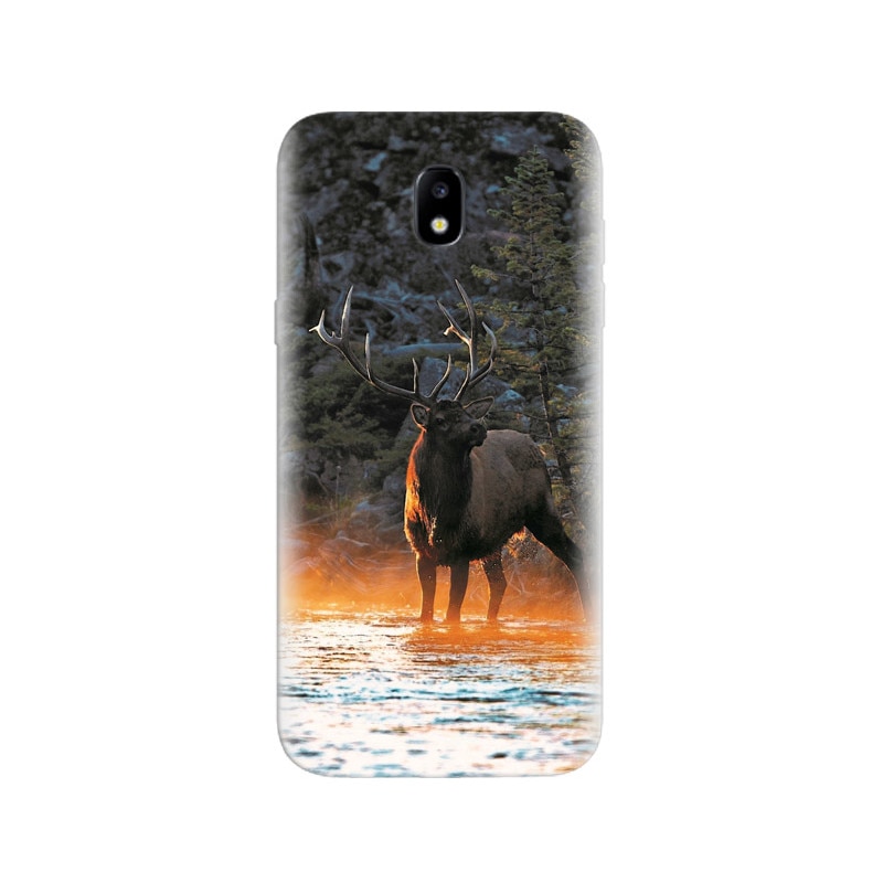 Husa Samsung J5 2017 Deer Animal At Rivers 750 X 133