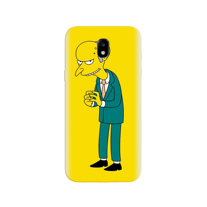 Szilikon tok kompatibilis a Samsung Galaxy J5 2017 - Mr Burns modellel