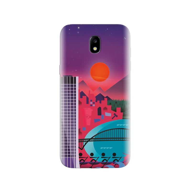 Husa Samsung J5 2017 Minimalism City Z9