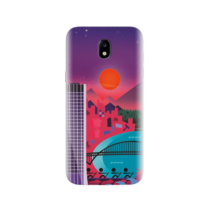 A Samsung Galaxy J5 2017 - Minimalism City Z9 modellel kompatibilis szilikon tok