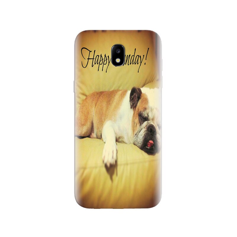 Husa Samsung J5 2017 Dog Sleeping On Sofa At Sunday