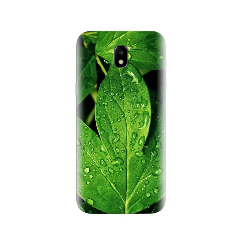 Husa Samsung J5 2017 Morning Dew Green Leaf