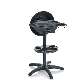 Gratar electric cu capac, Severin PG 8541, Culoare negru, 2000W Gratar electric cu capac, Severin PG 8541, Culoare negru, 2000W